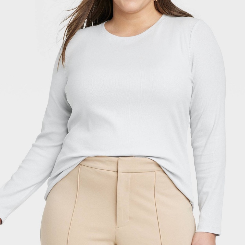 Long Sleeve White T-Shirt